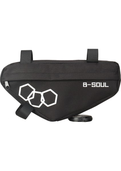 Gri Tarzı Bisiklet Çantası Su Geçirmez Üçgen Bisiklet Çantası Ön Tüp Çerçeve Çantası Yol Mtb Bisiklet Üçgen Pouch Çerçeve Tutucu Bisiklet Aksesuarları (Yurt Dışından)