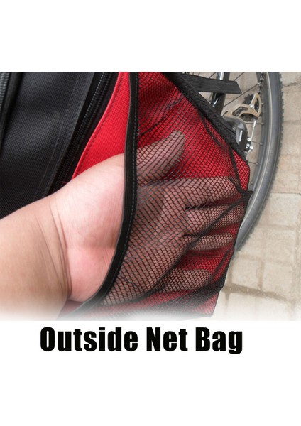 Kırmızı Stil 30L Mtb Bisiklet Taşıyıcı Çanta Arka Raf Bisiklet Bagajı Bagaj Çantası Bavul Yan Yan Bisiklet Çantası Dayanıklı Seyahat (Yurt Dışından) indirimleri
