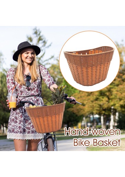 B Tarzı Bisiklet Ön Sepeti Bisiklet Sepeti Retro Kapaksız Bisiklet Plastik Retro Bisiklet Sepeti Katlanabilir Bisiklet Sepeti Dağ Bisikleti Çantası (Yurt Dışından) modelleri