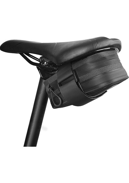 NO.132036 Tarzı Su Geçirmez Bisiklet Sele Çantası Yağmurluk Bisiklet Koltuk Direği Taşıyıcı Yansıtıcı Bisiklet Depolama Kuyruğu Çantası Arka Kuru Paket (Yurt Dışından) fırsatları