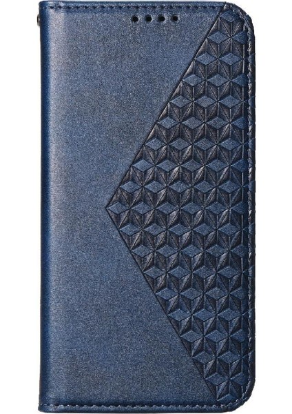 IPhone 15 Için Flip Case Pro Max El Kayışı Standı Günlük Kullanım Eşkenar Dörtgen Şekli (Yurt Dışından)