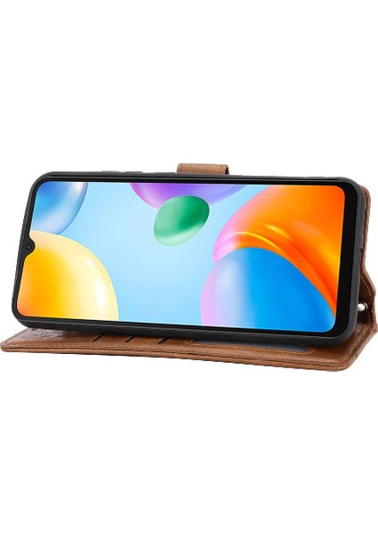 Xiaomi Redmi 10C Için Flip Case Pu Deri Kayış Kart Tutucu Kickstand (Yurt Dışından) indirimleri