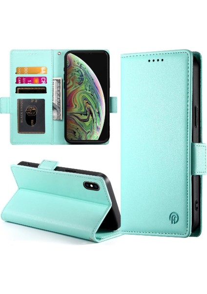 IPhone Xs Max Flip Kart Yuvaları Iş Günlük Kullanım Cüzdan Için Flip Case (Yurt Dışından)