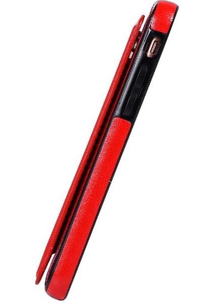 Cüzdan Kılıf IPhone 6/6s Çift Manyetik Toka Pu Deri Kart Yuvaları (Yurt Dışından)
