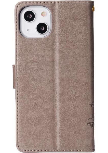 IPhone 13 Için Filp Durumda Bilek Kayışı Kart Tutucu Pu Deri Kickstand (Yurt Dışından) indirimleri
