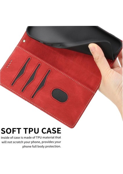 IPhone 11 Için Cüzdan Durumda Çizilmeye Dayanıklı Kickstand Kart Yuvası Manyetik (Yurt Dışından) modelleri