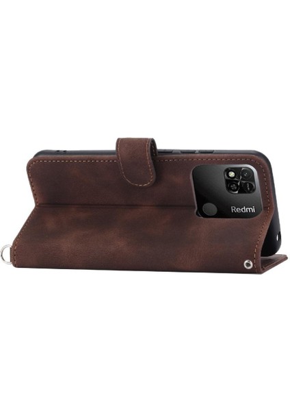 Xiaomi Redmi 12C Kabartmalı Darbeye Dayanıklı Çoklu Kredi Kartı Için Flip Case (Yurt Dışından) fırsatları