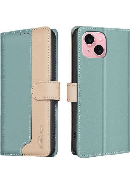 IPhone 11 Için Flip Case Rfıd Engelleme Kickstand Darbeye Tpu Iç Kabuk (Yurt Dışından)