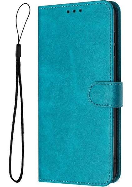 Toka ile Oppo Oppo 12 5g Için Flip Case Pu Deri Saf Renk ile (Yurt Dışından)