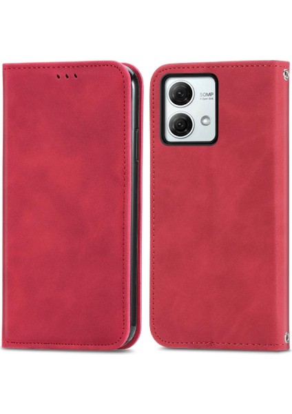 Bdt Shop Motorola Moto G84 5g Darbeye Basit Iş Cüzdan Kılıf Için Flip Case (Yurt Dışından)