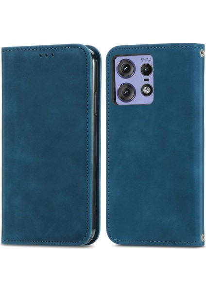 Motorola Moto Kenar 50 Pro Cüzdan Kılıf Için Flip Case Darbeye (Yurt Dışından)