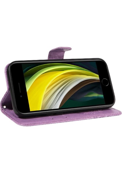 Kredi Kartı Yuvası ile IPhone 6/6s Için Flip Case Yüksek Kalite Deri El (Yurt Dışından)