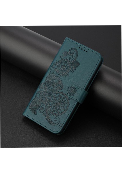 IPhone 16 Için Flip Case Pro Max Kickstand Koruyucu Pu Deri Manyetik (Yurt Dışından)