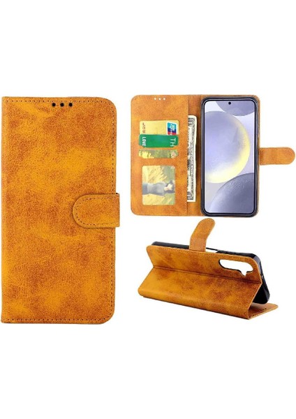 Samsung Galaxy A05S Için Filp Durumda Manyetik Kapatma Tam Koruma Kartı Pu (Yurt Dışından)