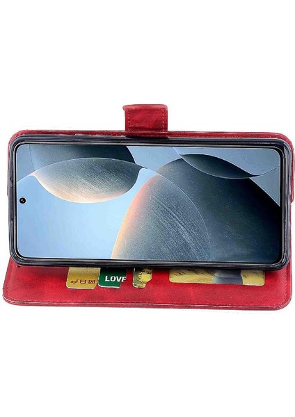 Xiaomi Poco X6 Pro Için Filp Durumda Tam Koruma Kartı Tutucu Kickstand Pu (Yurt Dışından) fiyatları