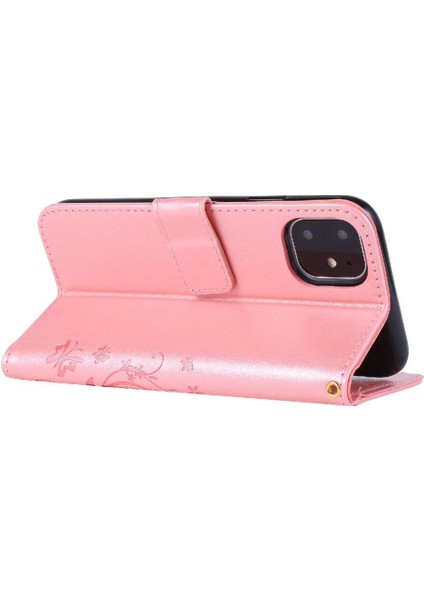 IPhone 11 Için Filp Durumda Kart Tutucu Manyetik Kapatma Pu Deri Kickstand (Yurt Dışından) fırsatları