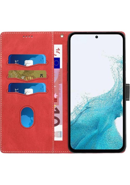Samsung Galaxy Galaxy Manyetik Kapatma Kickstand Bilek Kayışı Için Cüzdan Kılıf (Yurt Dışından) indirimleri