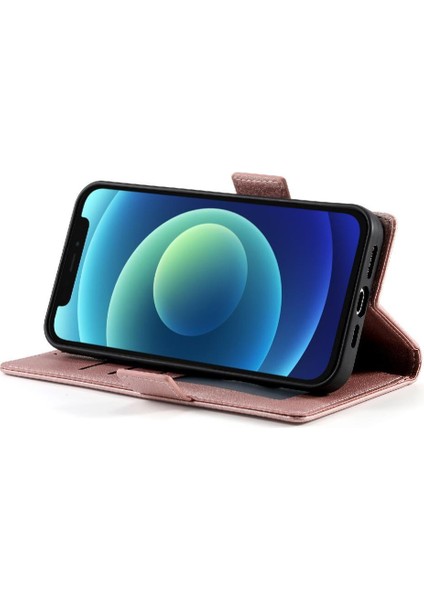 IPhone 12 Mini Flip Iş Günlük Kullanım Cüzdan Kart Yuvaları Için Flip Case (Yurt Dışından) indirimleri
