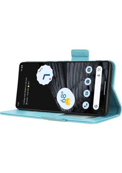 Google Piksel 7 Pro Kart Yuvaları Için Kılıf Tutucu Cüzdan Manyetik Yan Toka (Yurt Dışından)