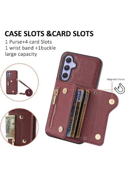 Samsung Galaxy Case Mini Sırt Çantası Uzun Kayış Kart Yuvaları Büyük (Yurt Dışından) fiyatları