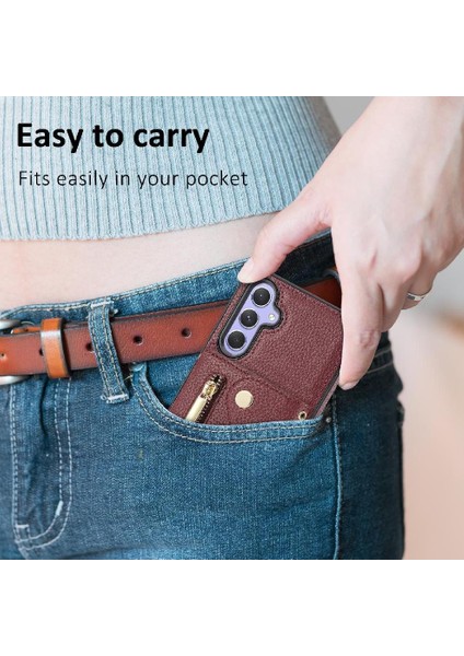 Samsung Galaxy Case Mini Sırt Çantası Uzun Kayış Kart Yuvaları Büyük (Yurt Dışından) modelleri