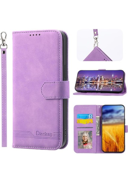 IPhone 16 Pro Max Bileklik Nakit Cep Manyetik Kapatma Için Flip Case (Yurt Dışından)