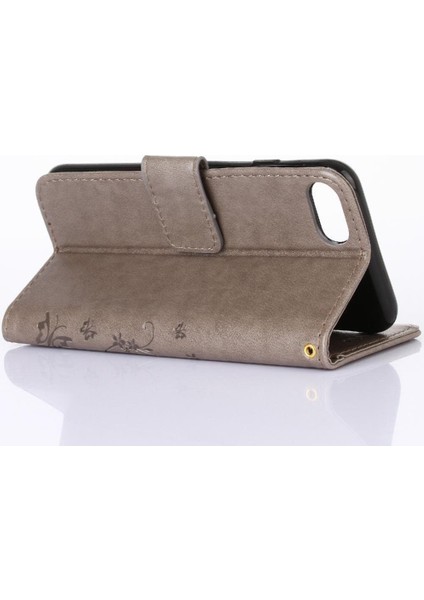 IPhone 7 Için Filp Durumda Artı Kickstand Kart Tutucu Pu Deri Bilek Kayışı (Yurt Dışından) fırsatları