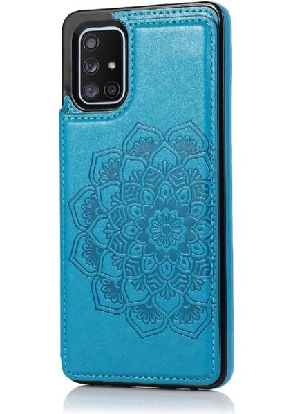 Samsung Galaxy A51 5g Flip Darbeye Pu Için Kart Tutucu Kılıf ile Cüzdan (Yurt Dışından)