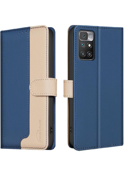 Xiaomi Redmi 10 2022 Darbeye Tpu Iç Kabuk Kickstand Için Flip Case (Yurt Dışından)