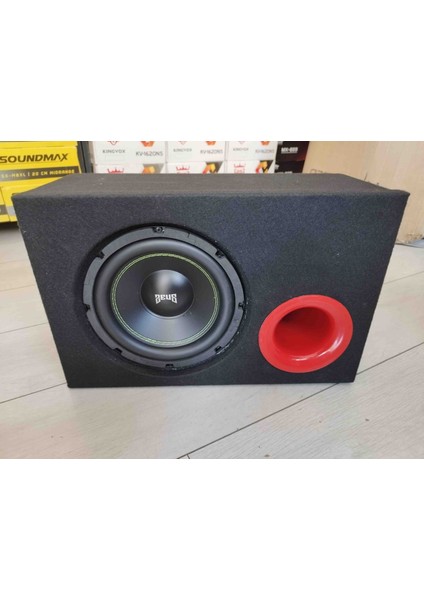 20 cm 800 W 250 Rms Kabinli Subwoofer