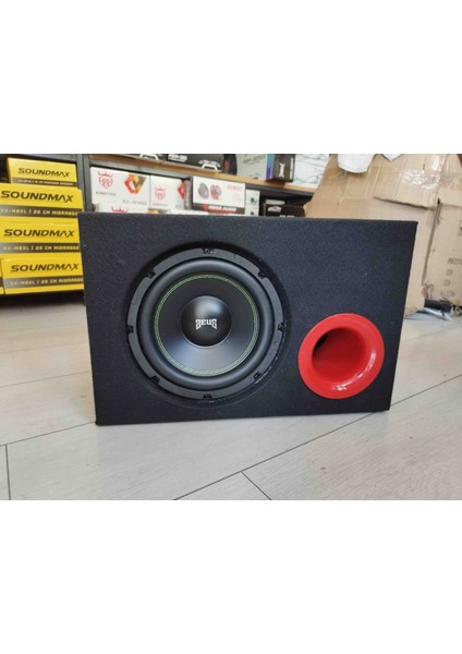 20 cm 800 W 250 Rms Kabinli Subwoofer