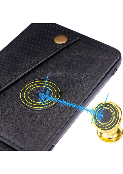 Cüzdan Kılıf Xiaomi Redmi Için Not 10 5g Kart Tutucu Darbeye Koruyucu (Yurt Dışından)