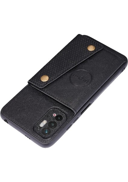Cüzdan Kılıf Xiaomi Redmi Için Not 10 5g Kart Tutucu Darbeye Koruyucu (Yurt Dışından)