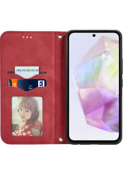 Samsung Galaxy A35 5g Flip Kapak Kılıf Için Flip Case Basit Cüzdan (Yurt Dışından) indirimleri