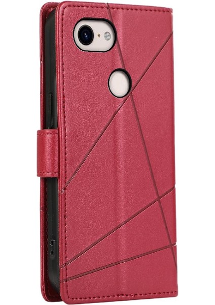 Google Piksel 3 Kickstand Darbeye Şok Emici Üç Için Flip Case (Yurt Dışından) indirimleri