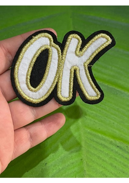 7x5 cm Ütü Ile Yapışan Ok Yazı Arma Dikiş Aksesuarı