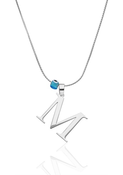 Nazarlı Yan Harf Kolye fiyatları