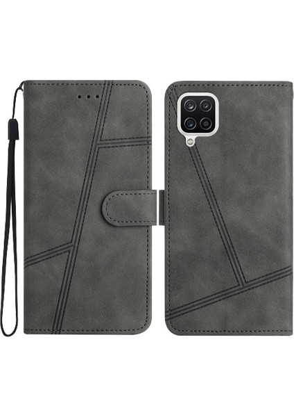Samsung Galaxy A22 4g Tam Koruma Bilek Kayışı Kart Yuvaları Için Flip Case (Yurt Dışından) indirimleri