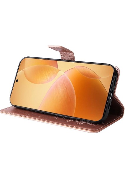 Xiaomi Poco X6 Pro 5g Için Flip Case Kart Yuvası Standı ile Kickstand Pu Çevirin (Yurt Dışından)