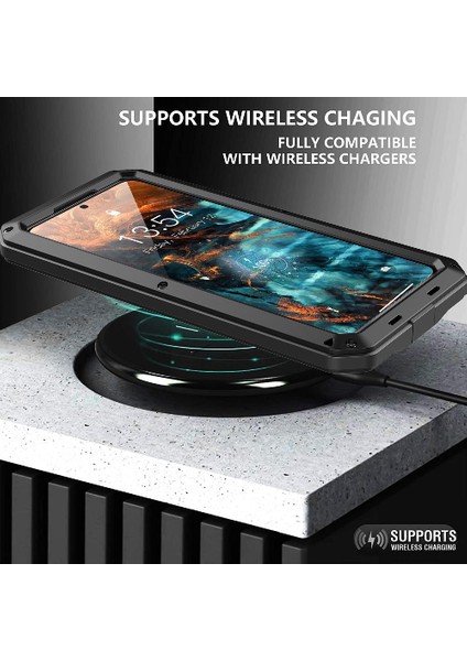 Samsung Galaxy S21 Artı Toz Geçirmez Alüminyum Alaşım Için Ağır Metal Kasa (Yurt Dışından) modelleri