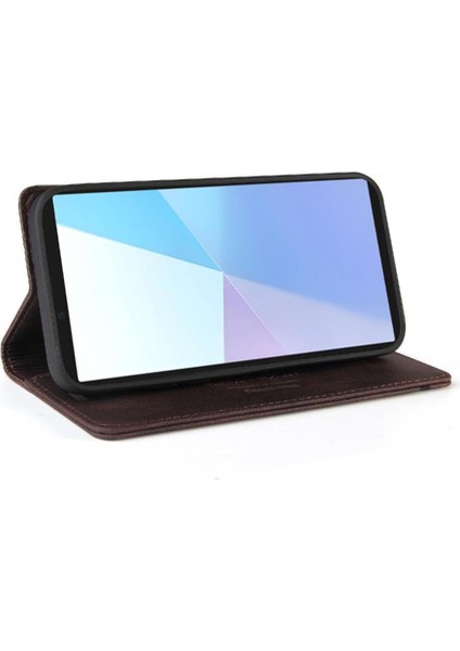 Sony Xperia 10 Vı Premium Deri Premium Deri Iki Için Flip Case (Yurt Dışından) indirimleri