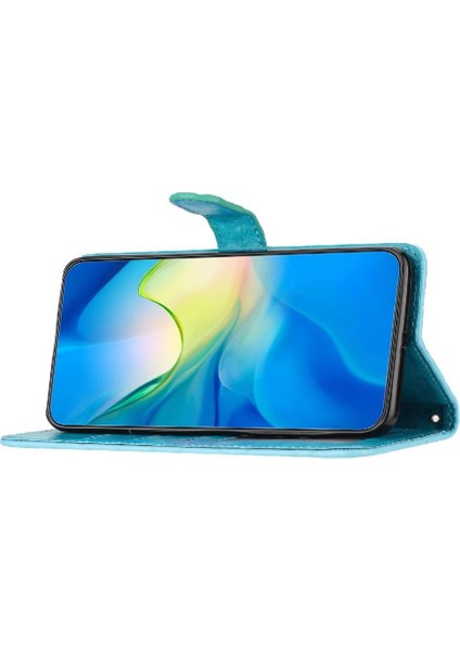 Samsung Galaxy A8 Artı 2018 Kickstand Manyetik Folio Kart Pu Için Flip Case (Yurt Dışından)