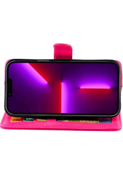 IPhone 13 Için Flip Case Pro Max Kart Tutucu Pu Deri Darbeye Kapatma (Yurt Dışından)