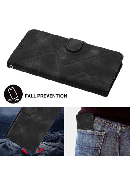 Realme C55 Flip Cüzdan Pu Deri Için Flip Case Kart Yuvası Standı ile Kapak (Yurt Dışından)