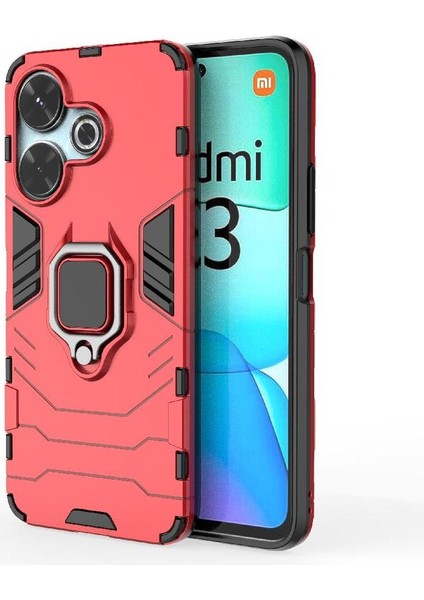 Xiaomi Redmi Için Kılıf 13 4g Askeri Damla Koruma 360&DEG; Dönen Halka (Yurt Dışından) fiyatları