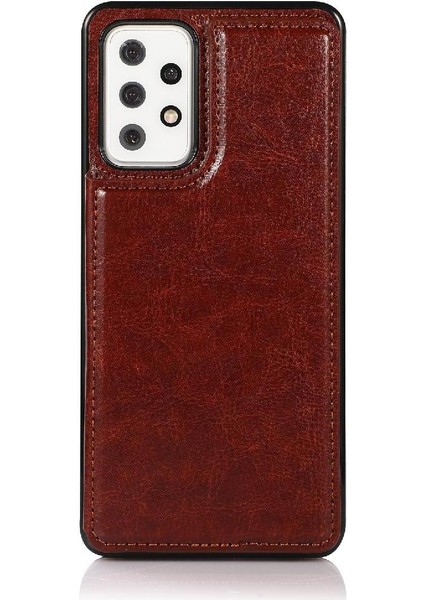 Kart Sahibinin Pu Deri Kart Yuvaları ile Samsung Galaxy A72 Için Cüzdan Kılıf (Yurt Dışından) fiyatları