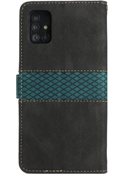 Samsung Galaxy A71 4g Manyetik Kapatma Kart Yuvası Kickstand Için Cüzdan Kılıf (Yurt Dışından) fırsatları