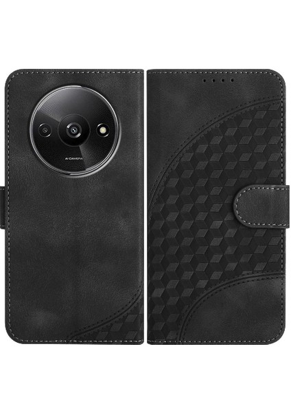 Xiaomi Redmi A3 Flip Iş Darbeye Deri Kılıf Pu Için Flip Case (Yurt Dışından)