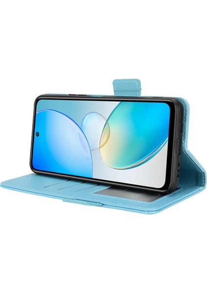 Infinix Sıcak 12 Manyetik Yan Toka Cüzdan Pu Deri Kart Yuvaları Için Kılıf (Yurt Dışından) fiyatları