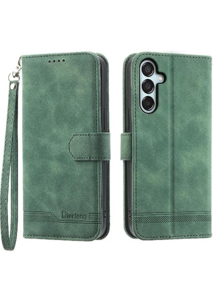 Samsung Galaxy Flip Manyetik Kapatma Nakit Cep Bileklik Için Flip Case (Yurt Dışından)